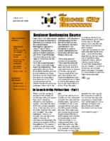 RDBC Newsletter – 2012 Summer