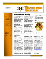 RDBC Newsletter – 2012 Winter